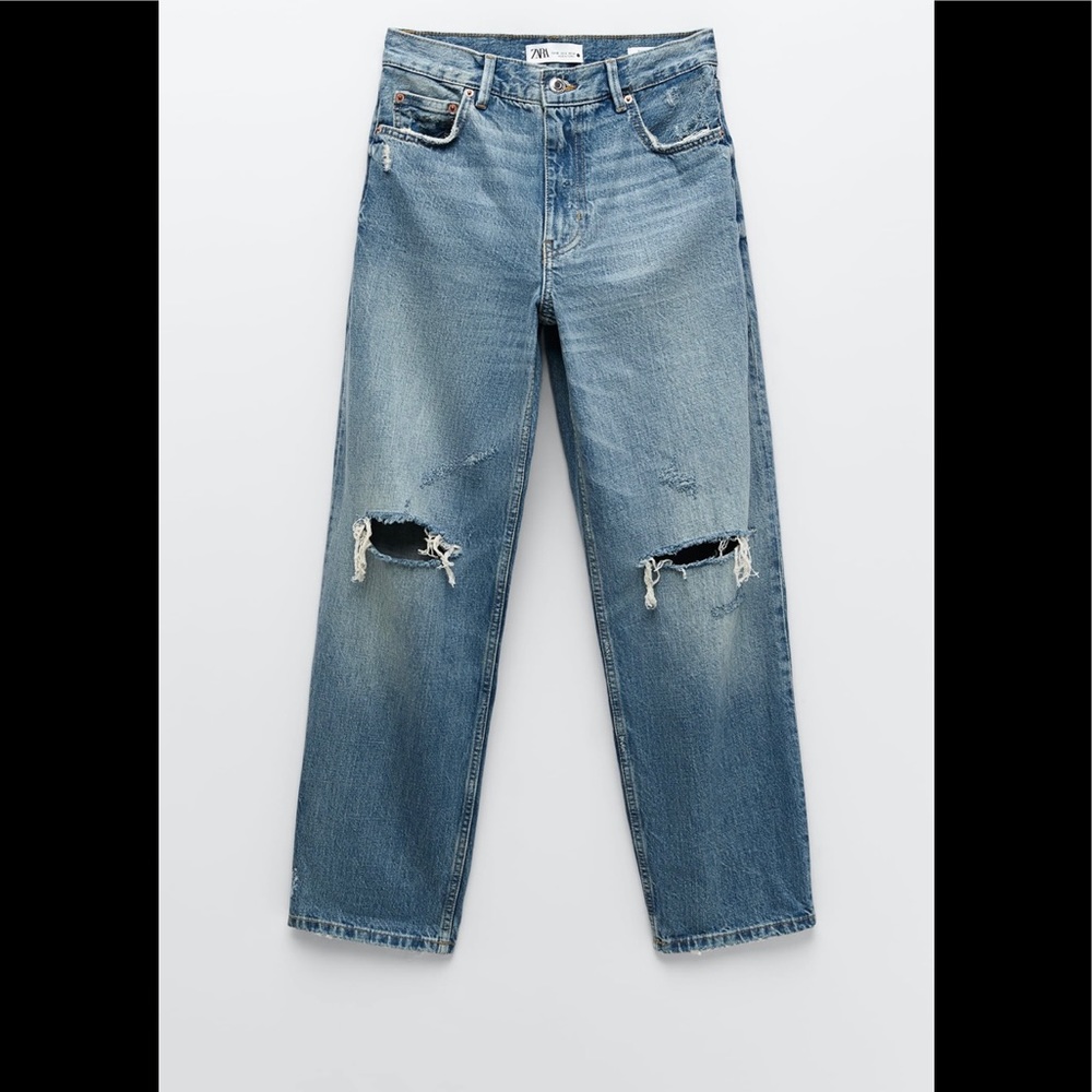 Zara mid rise jeans